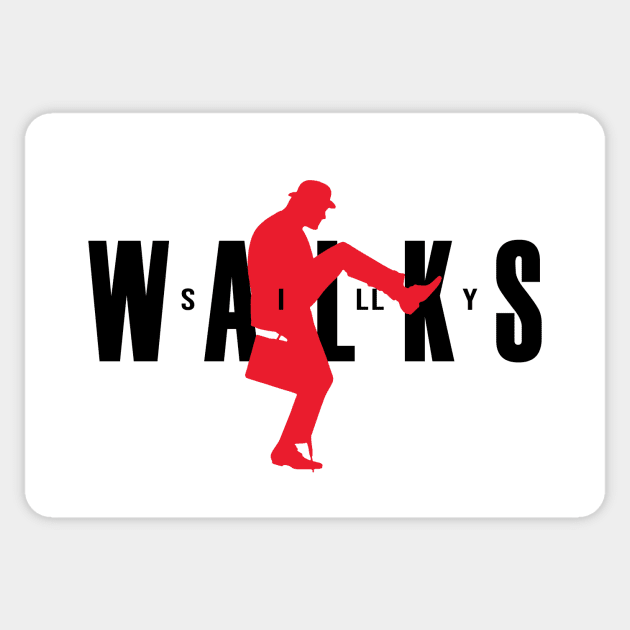 Silly walks Sticker by Tronyx79